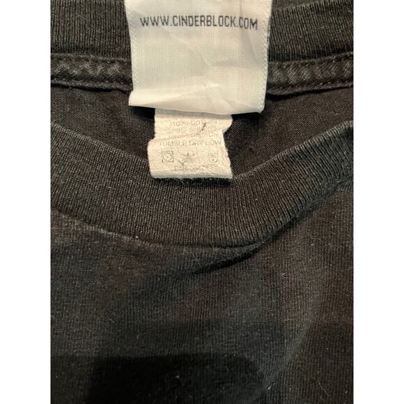 Rare AFI Sing The Sorrow Butterfly Band Tee Cinder Block 2003 Vintage Small - Picture 4 of 9